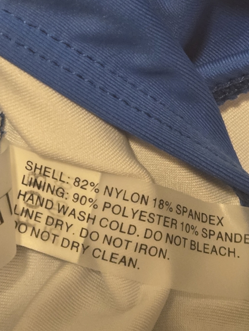 Tempt Me Twist Front Royal Blue Bikini Swim Top 18W - Picture 6 of 7